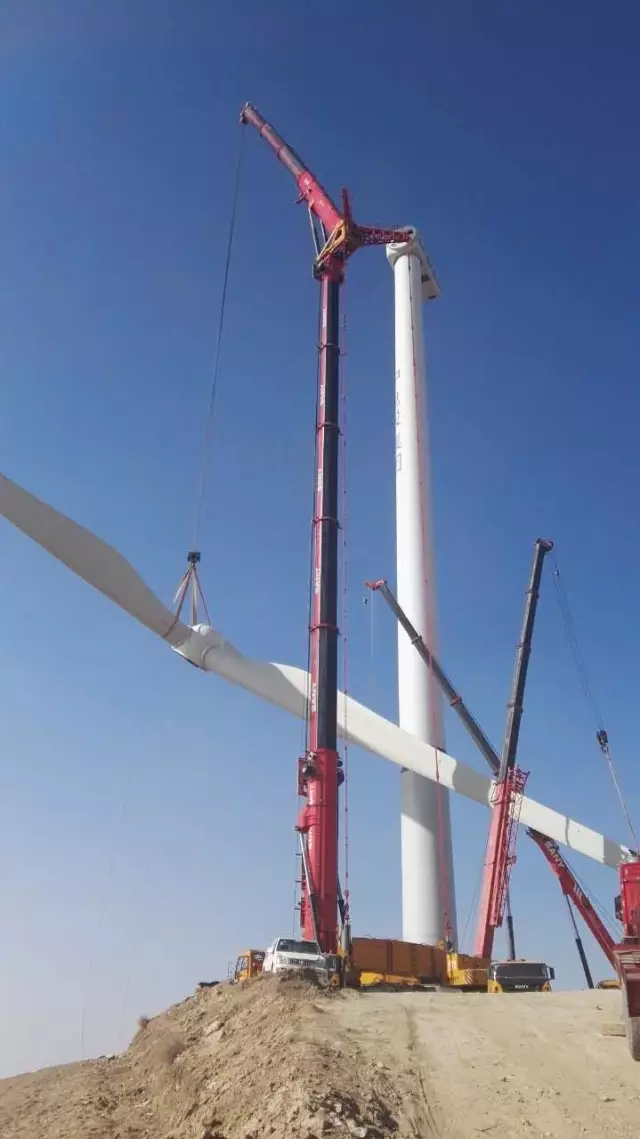 陜西省定邊縣楊井鎮(zhèn)武茆子風(fēng)機(jī)檢修